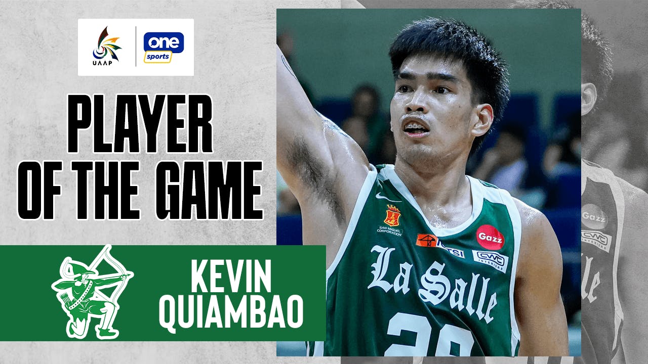 Kevin Quiambao drops 21 points in DLSU dominance over Adamson | UAAP Highlights